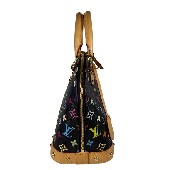 Louis Vuitton Multicolor Alma Bag PM Murakami Limited Edition Monogram Vintage - Picture 7 of 15